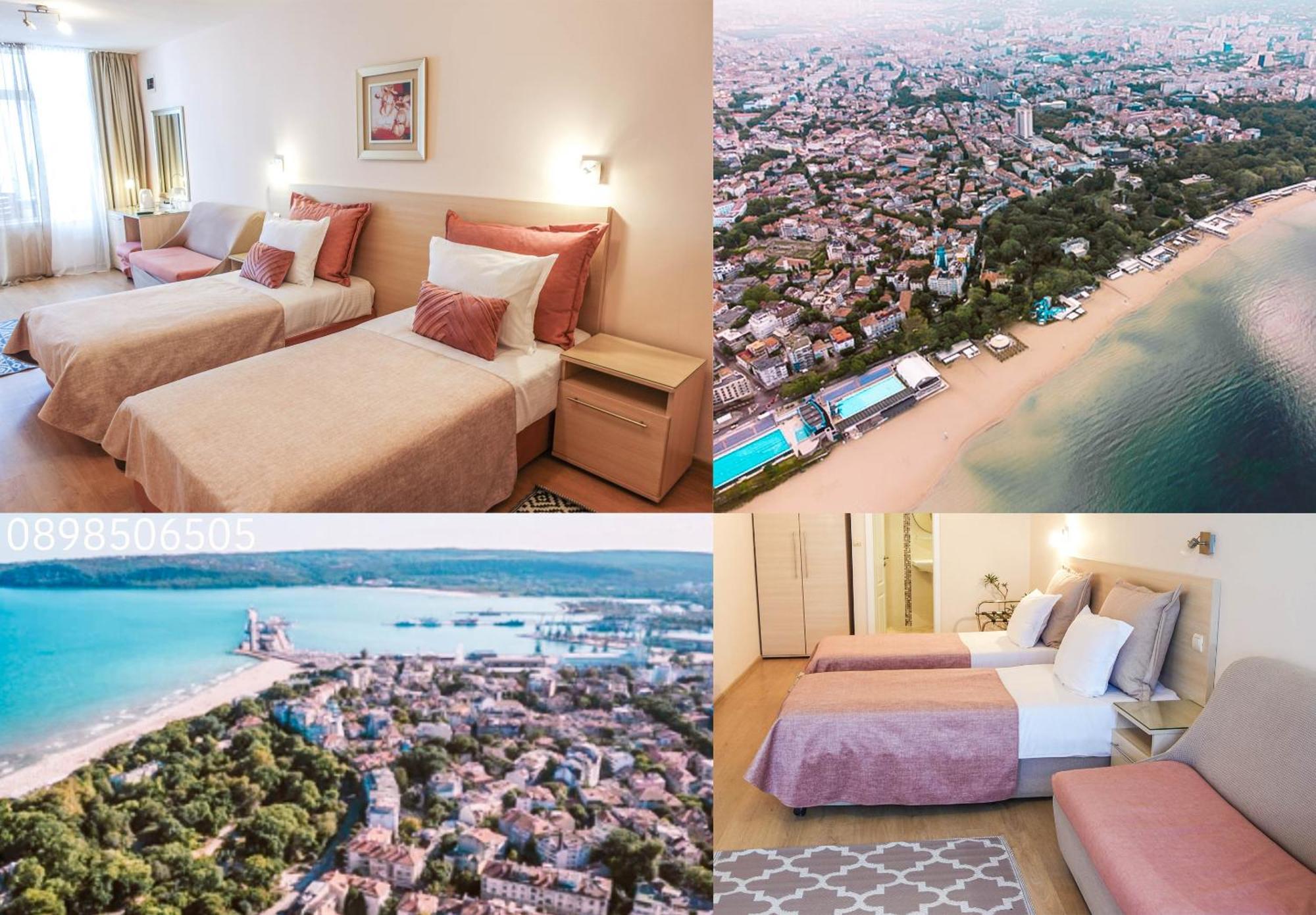 Hotel Acropolis Varna Bagian luar foto